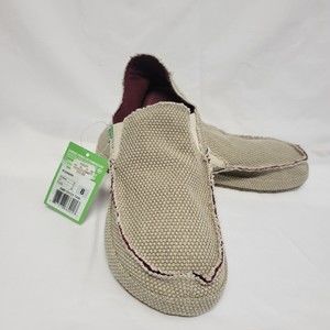 SANUK Canvas Surf Sandals Shoes ROUNDER Model SMF10113 NWT Men Sz 8